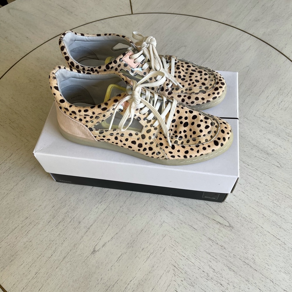 Dolce Vita Leopard Sneakers